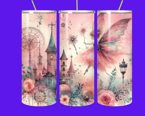 ✨ Enchanted Fairytale Fantasy Tumbler – 20oz Stainless Steel ✨