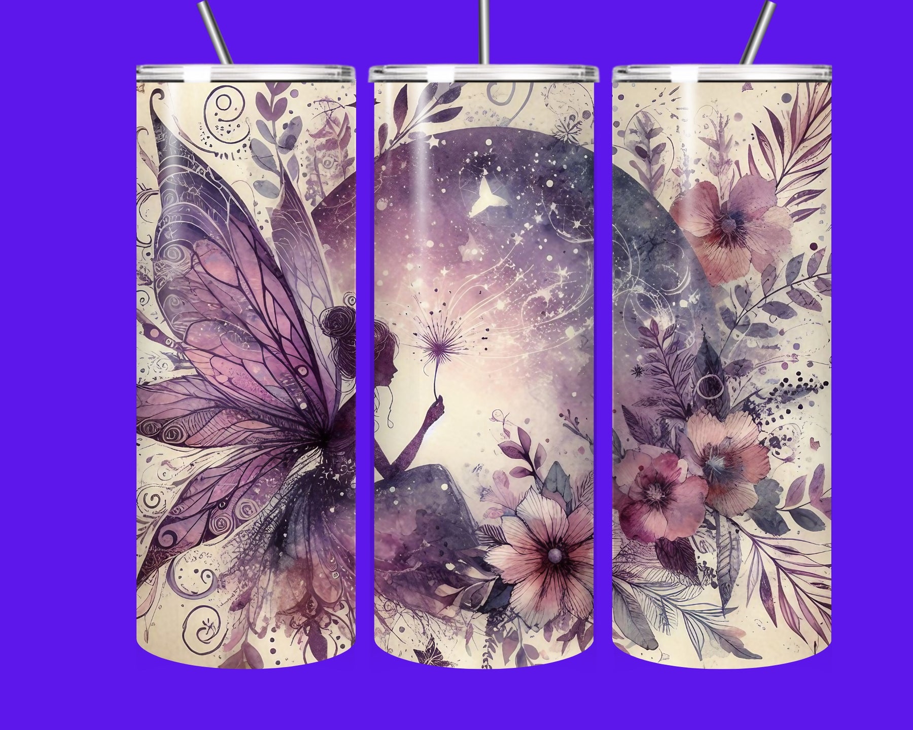 ✨ The Enchanted Whispers Fairy Tumbler ✨