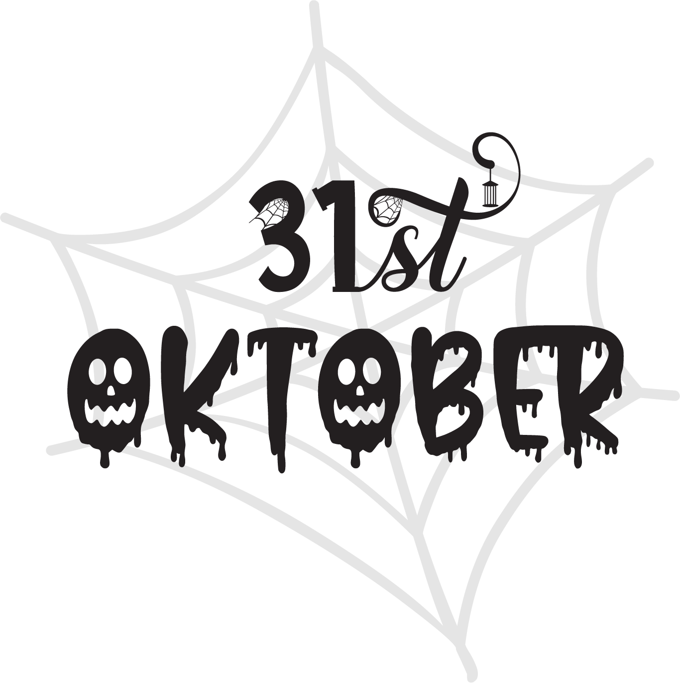 🎃 Spooky Vibes Only – 31st Oktober Tee 🕷️