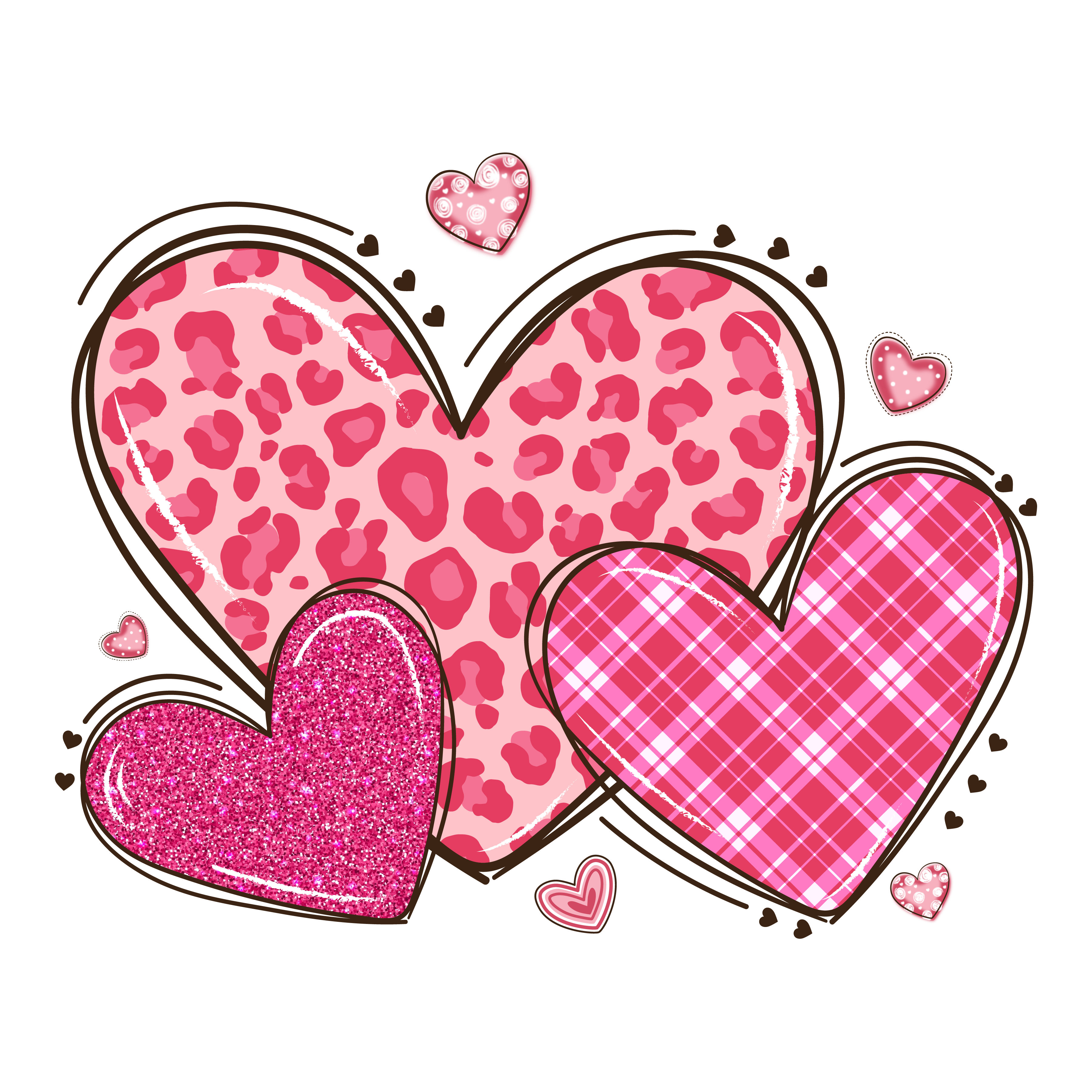 💖 Wild &amp; Sweet Pink Hearts Shirt 💖