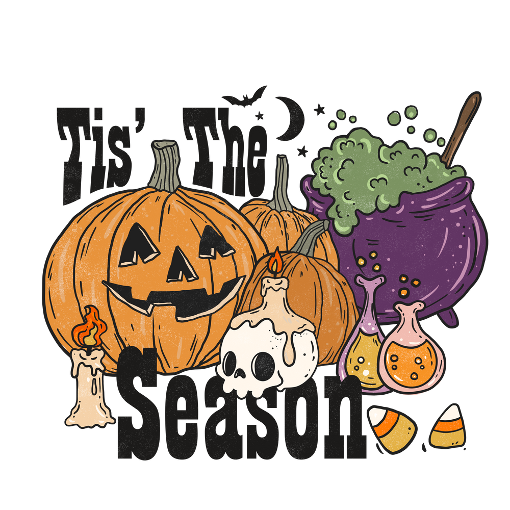 🎃 Tis’ the Season Halloween Shirt – Spooky, Fun & Full of Magic! 👻🕯️🕸️
