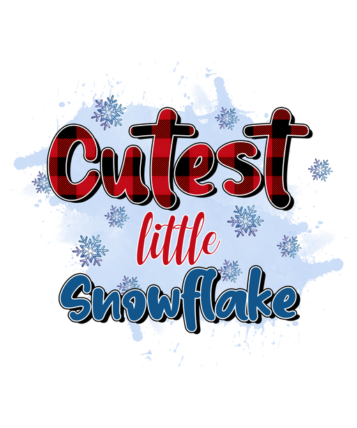 ❄️ Cutest Little Snowflake Shirt – Cozy, Cute & Perfect for Winter ❄️