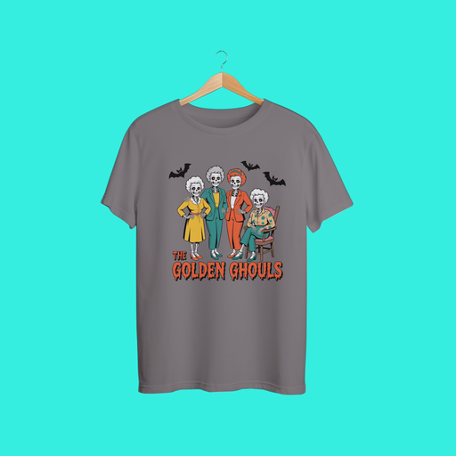 👻 The Golden Ghouls – Retro Halloween Tee 👻
