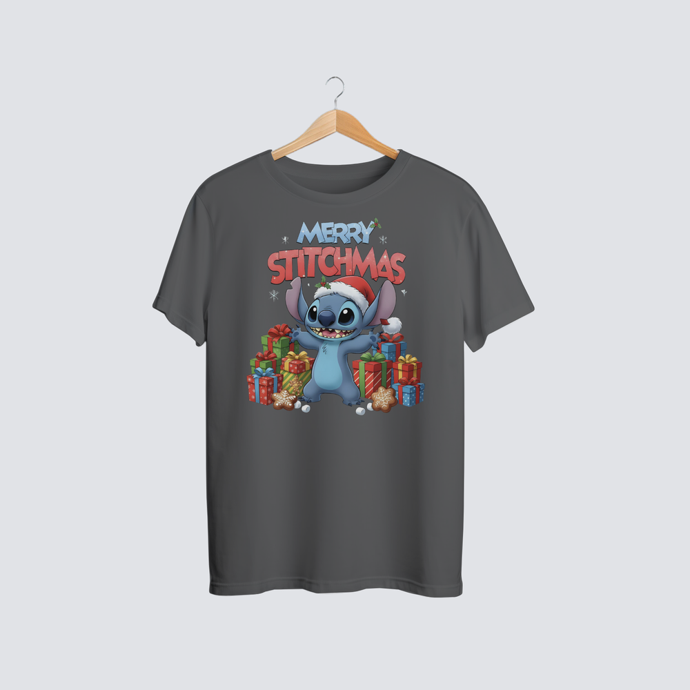 🎄 MERRY STITCHMAS TEE 🎁 | The Cutest Holiday Chaos You’ll Ever Wear! 💙