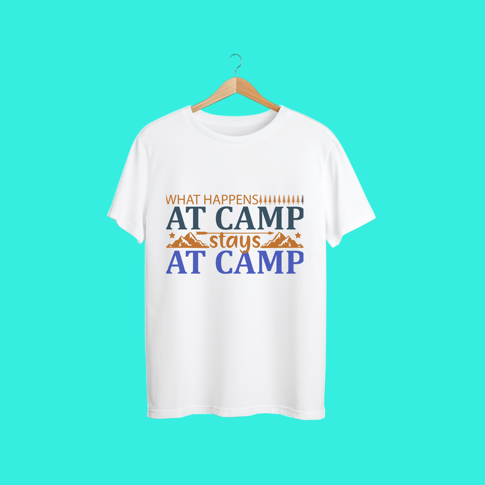 🌲 “What Happens at Camp Stays at Camp” Shirt 🌄