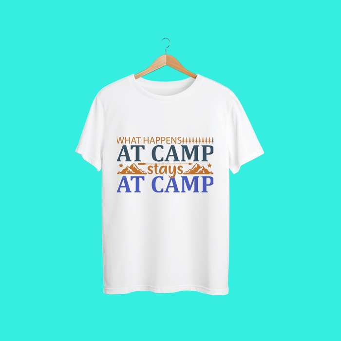🌲 “What Happens at Camp Stays at Camp” Shirt 🌄