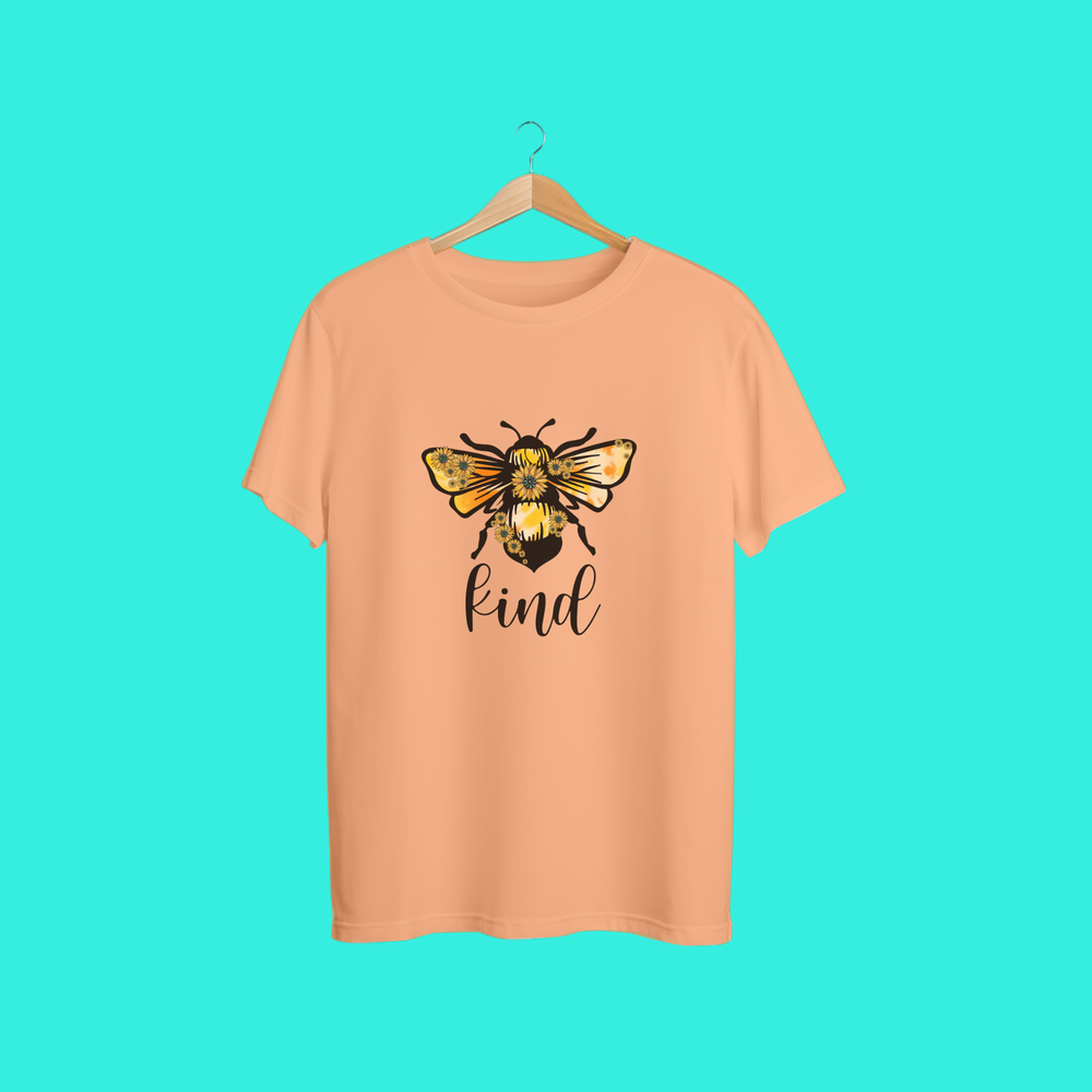 Bee Kind Sunflower Bee Graphic Tee | Soft Unisex T-Shirt
