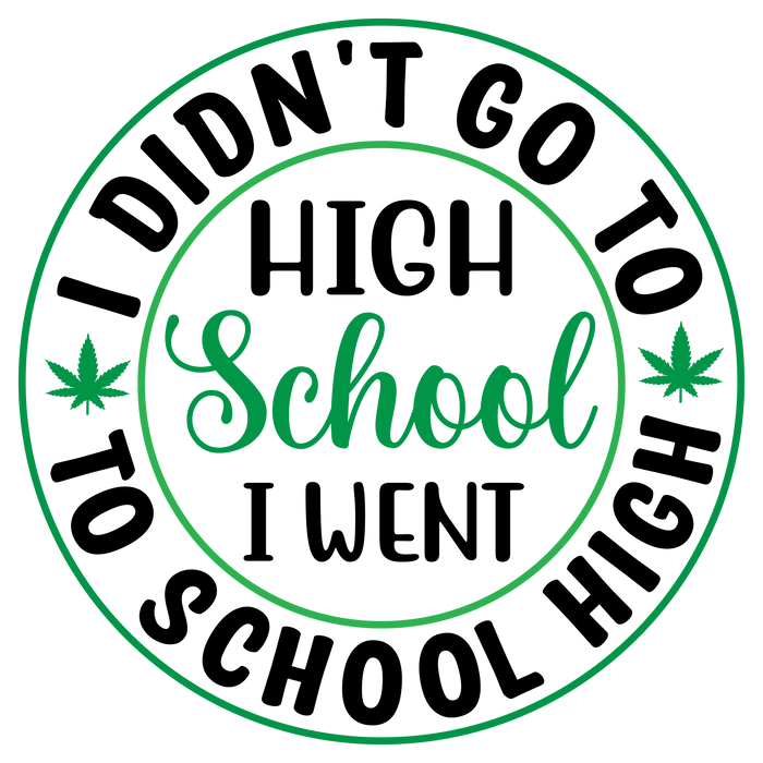 “School Vibes 🌿 Chill Cannabis Graphic Tee – Bold Streetwear Statement Shirt”