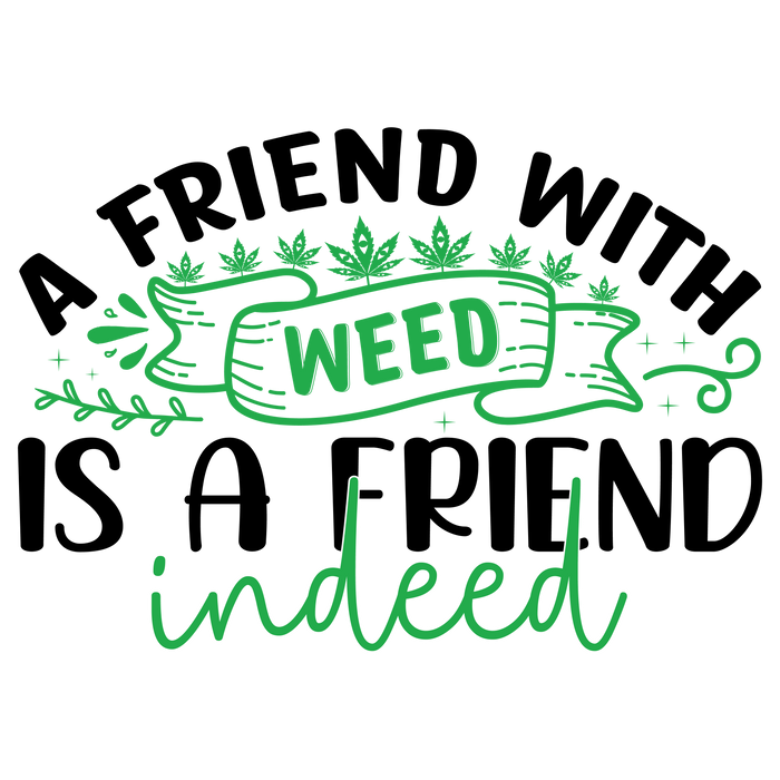 ✨ Weed Indeed – Graphic Tee ✨